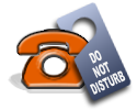 do not disturb